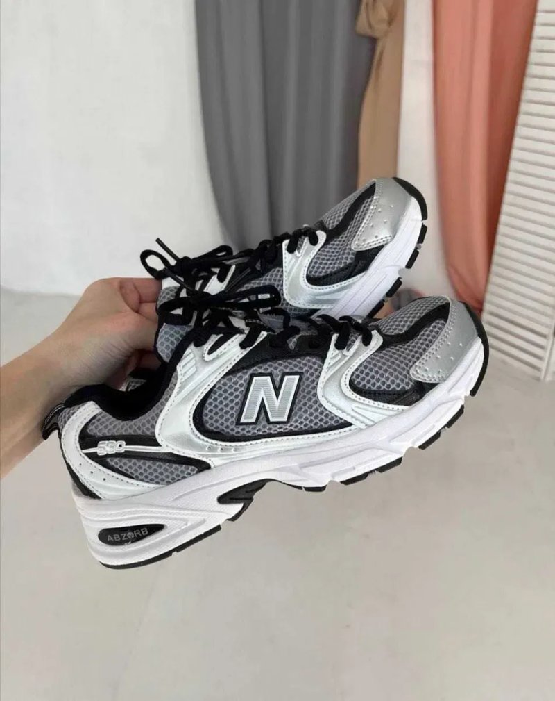 ‼️Останні Розміри‼️Кроссовки New Balance 530 Black/White /Кросівки NB /Жіночі Нью Беланс — фото 5