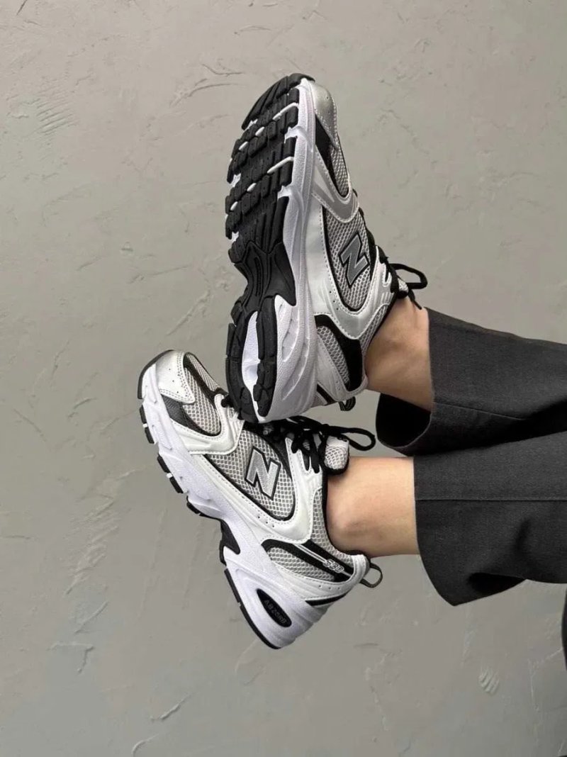 ‼️Останній 36/37/38 Розмір‼️Кроссовки New Balance 530 Black/White /Кросівки NB /Жіночі Нью Беланс — фото 3
