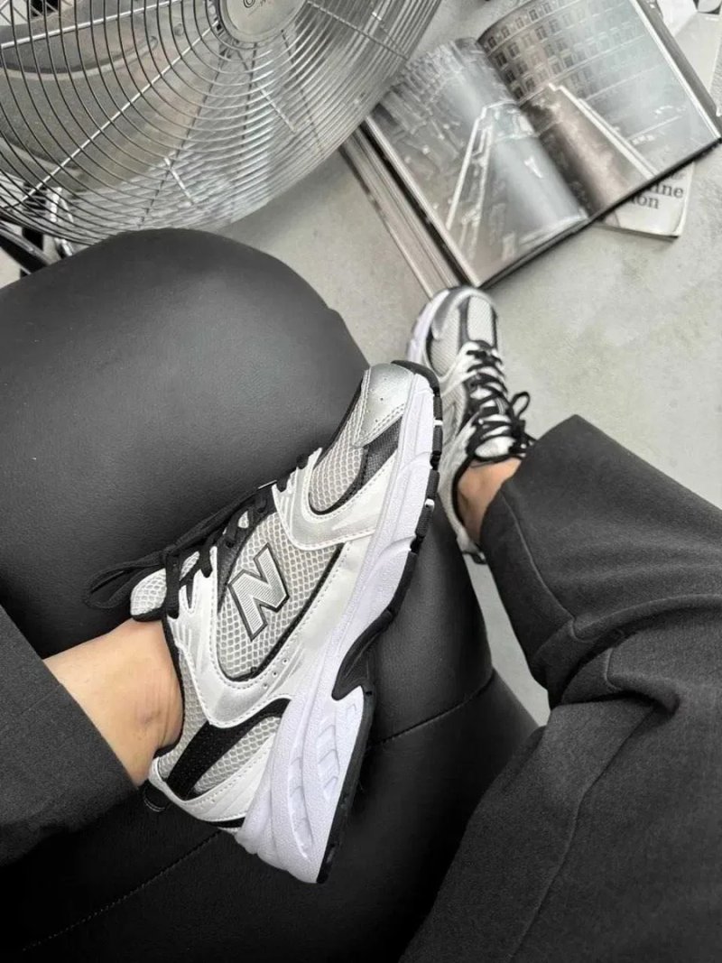‼️Останній 36/37/38 Розмір‼️Кроссовки New Balance 530 Black/White /Кросівки NB /Жіночі Нью Беланс — фото 8