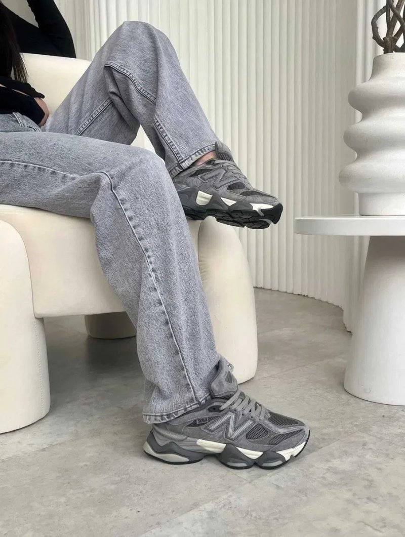 ‼️Останній 36/37/38 Розмір‼️Кроссовки Женские New Balance 9060 x Joe Freshgoods DARK GREY/Кросівки Жіночі НьюБеланс — фото 3