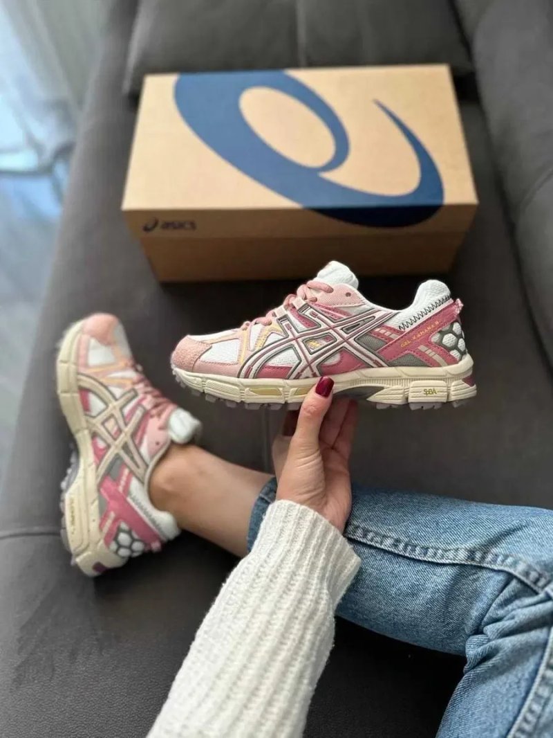 ‼️Останній 37/38/39 розмір‼️Кроссовки Asics Gel-Kahana 8 Beige Pink/Жіночі Кросівки Асікс Кахана — фото 5