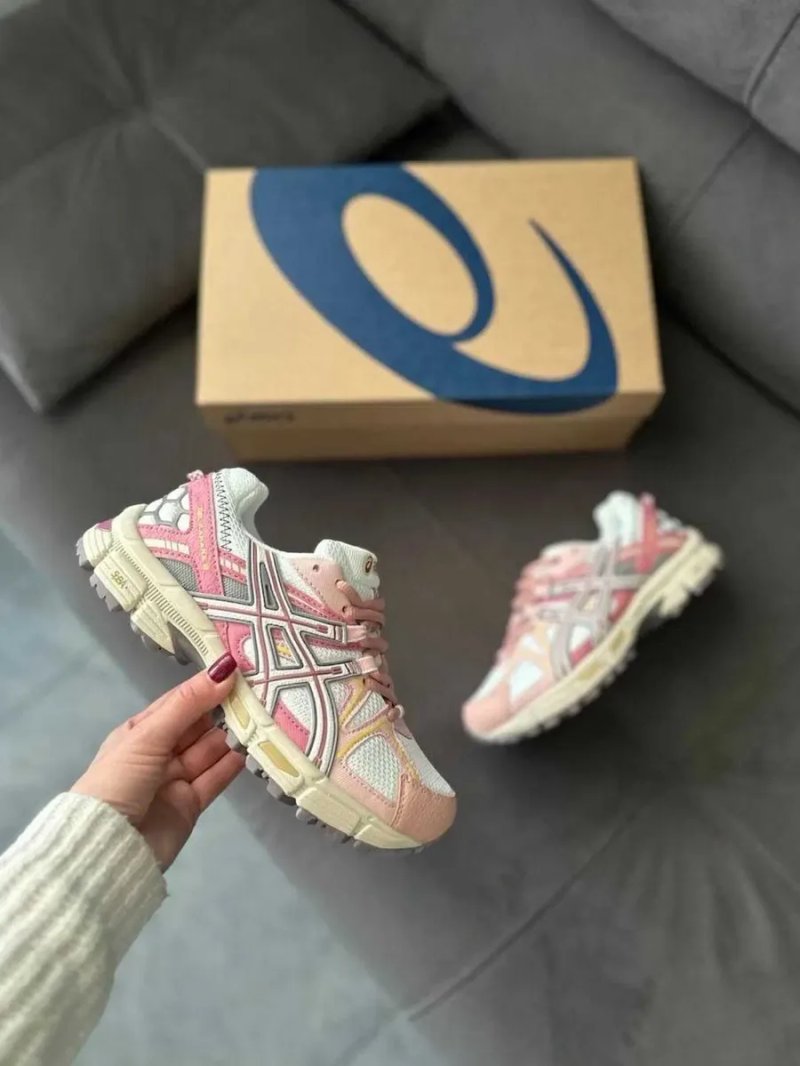 ‼️Останній 37/38/39 розмір‼️Кроссовки Asics Gel-Kahana 8 Beige Pink/Жіночі Кросівки Асікс Кахана — фото 6