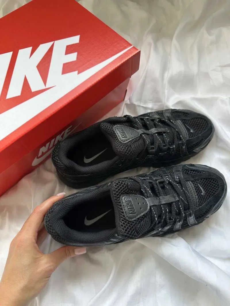 ‼️ Останній 37 розмір‼️Кроссовки Женские Nike P6000 Triple Black/Кросівки Жіночі Найк P 6000 — фото 4
