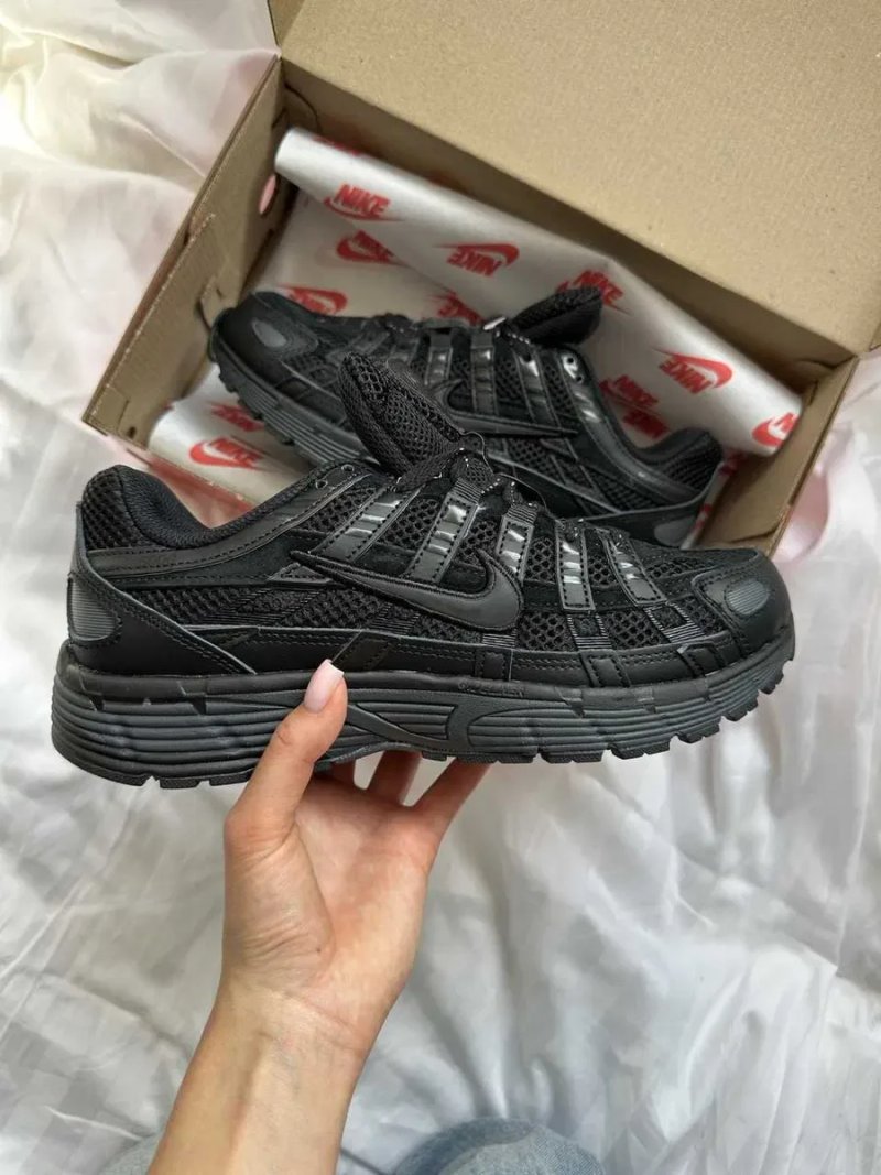 ‼️ Останній 37 розмір‼️Кроссовки Женские Nike P6000 Triple Black/Кросівки Жіночі Найк P 6000 — фото 7