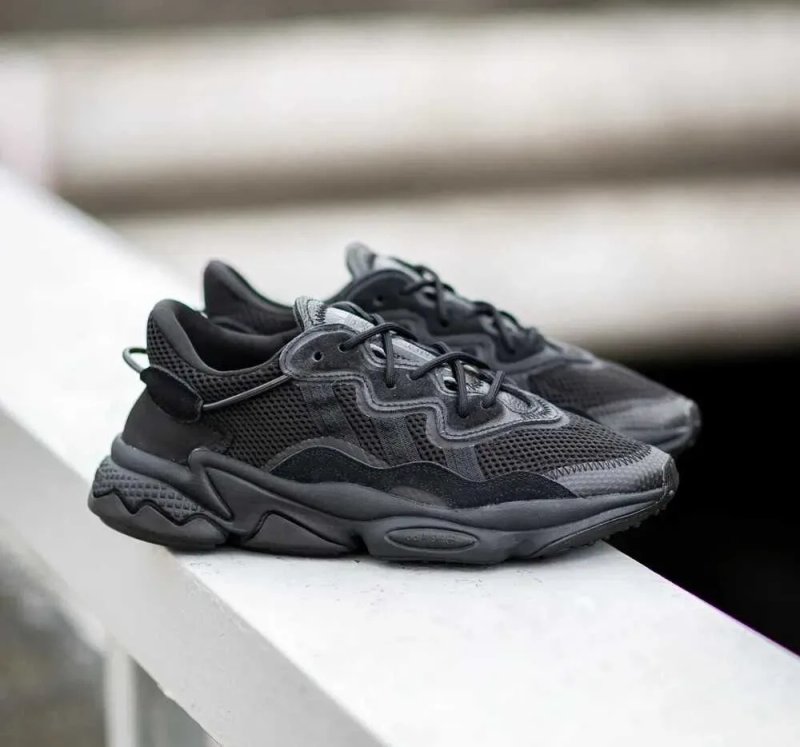 ‼️Останній 41/43/44 Розмір‼️Кроссовки Мужские Adidas Ozweego Triple Black/Чоловічі Кросівки Адідас Озвіго/Кроссовки адидас Озвиго — фото 5