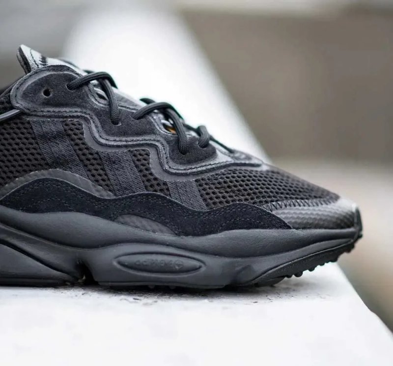 ‼️Останній 41/43/44 Розмір‼️Кроссовки Мужские Adidas Ozweego Triple Black/Чоловічі Кросівки Адідас Озвіго/Кроссовки адидас Озвиго — фото 5