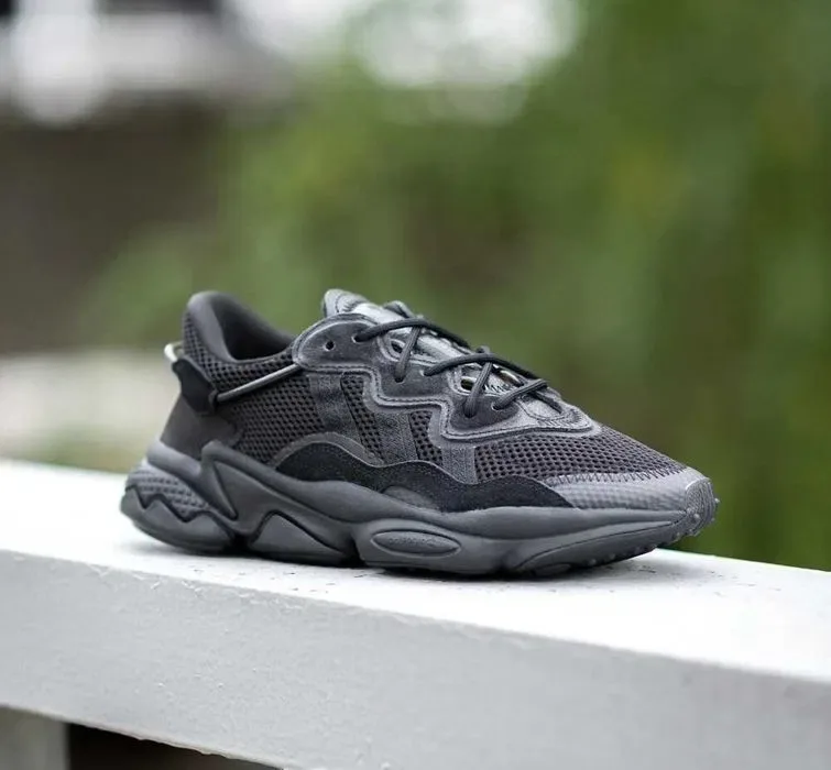 ‼️Останній 41/43/44 Розмір‼️Кроссовки Мужские Adidas Ozweego Triple Black/Чоловічі Кросівки Адідас Озвіго/Кроссовки адидас Озвиго — фото 6