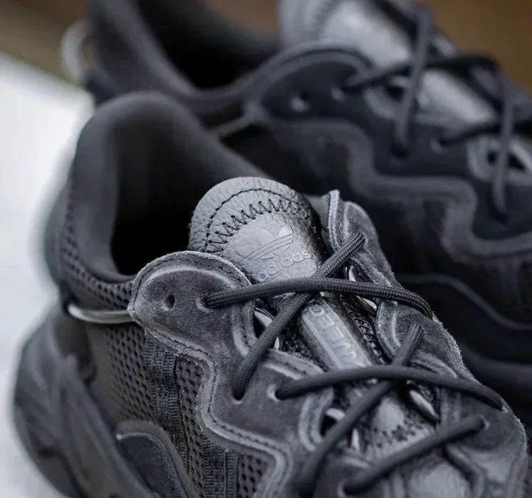 ‼️Останній 41/43/44 Розмір‼️Кроссовки Мужские Adidas Ozweego Triple Black/Чоловічі Кросівки Адідас Озвіго/Кроссовки адидас Озвиго — фото 8