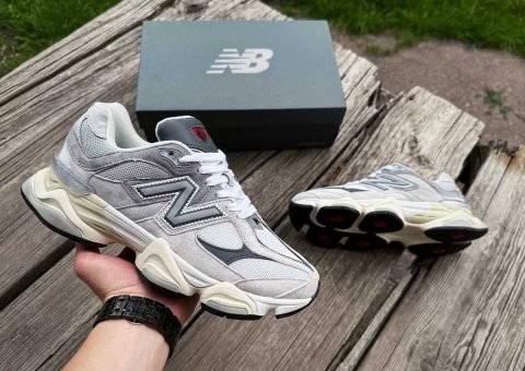 Останній 41 розмір / Кроссовки New Balance 9060 Rain Cloud Grey / Чоловічі Кросівки NB / Нью Беланс