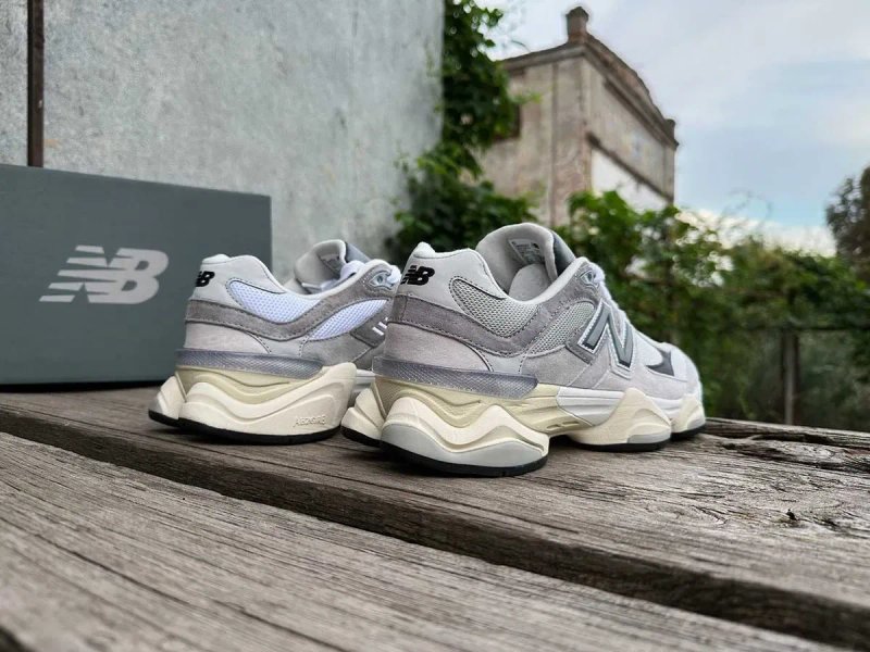 Останній 41 розмір / Кроссовки New Balance 9060 Rain Cloud Grey / Чоловічі Кросівки NB / Нью Беланс — фото 5