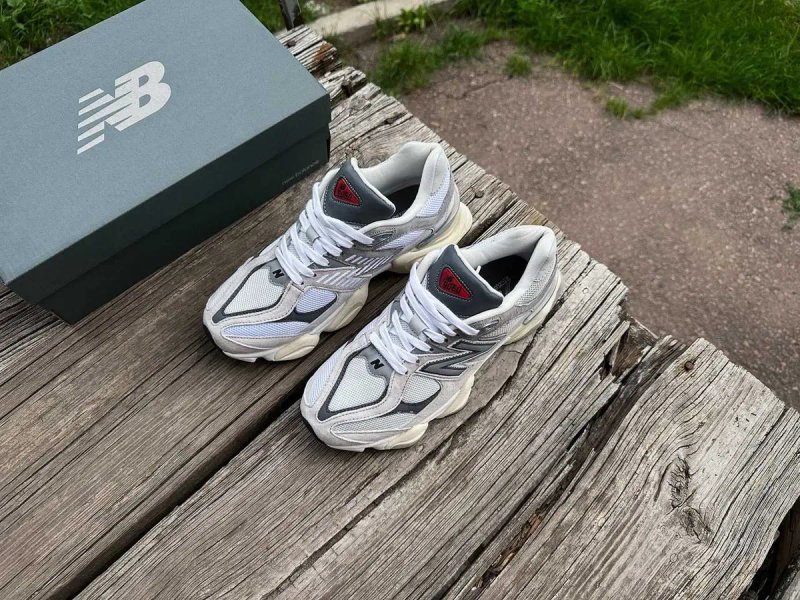 Останній 41 розмір / Кроссовки New Balance 9060 Rain Cloud Grey / Чоловічі Кросівки NB / Нью Беланс — фото 7