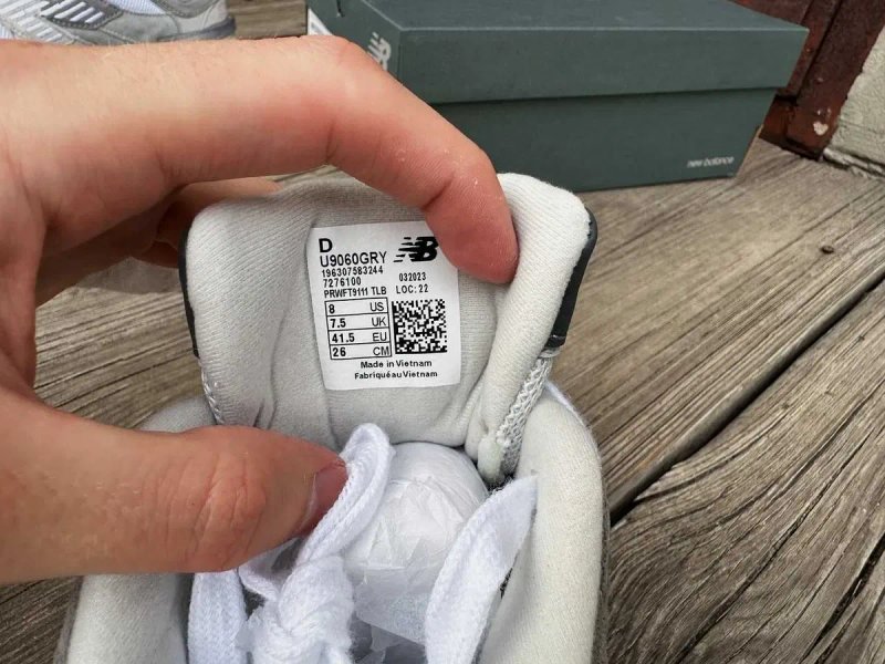Останній 41 розмір / Кроссовки New Balance 9060 Rain Cloud Grey / Чоловічі Кросівки NB / Нью Беланс — фото 8