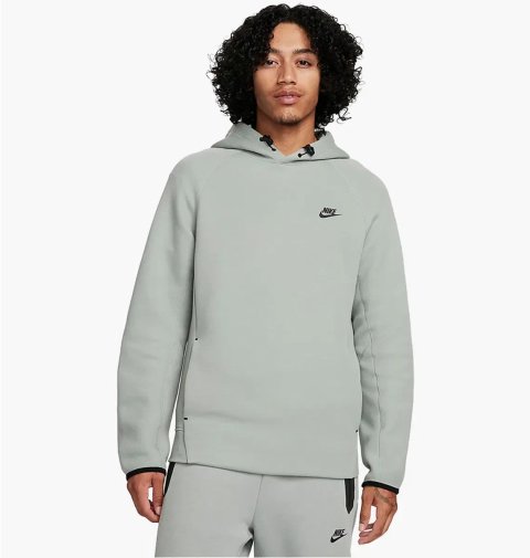 Остання! Розмір S - Худі Nike Tech Fleece (сіро-зелений)