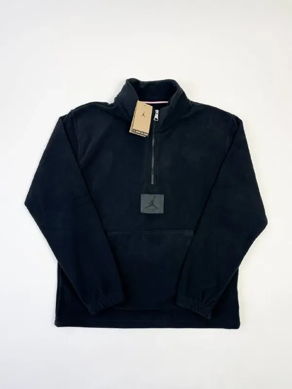 Остання! Розмір S - Світшот Jordan Flight Fleece Crew 'Teddy' (чорний — фото 4