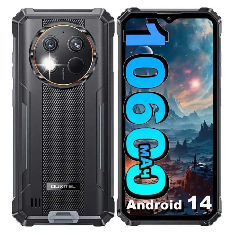 Oukitel G1 6Gb/256Gb протиударний телефон з потужньою батареєю — фото 2