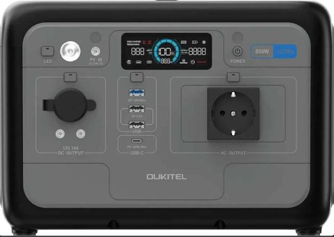 Oukitel P800  LiFePO4  512 Wh, 800-1600W  НОВА ЗАРЯДНА СТАНЦІЯ P800E