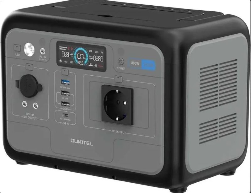 Oukitel P800  LiFePO4  512 Wh, 800-1600W  НОВА ЗАРЯДНА СТАНЦІЯ P800E — фото 2