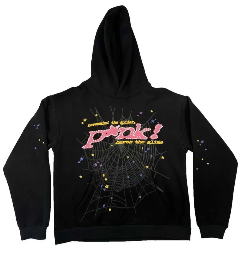p5der & Young Thug Blue Hoodie | Худі Спайдер & Янг Таг Кофта балахон Панк Пінк Худак бомбер
