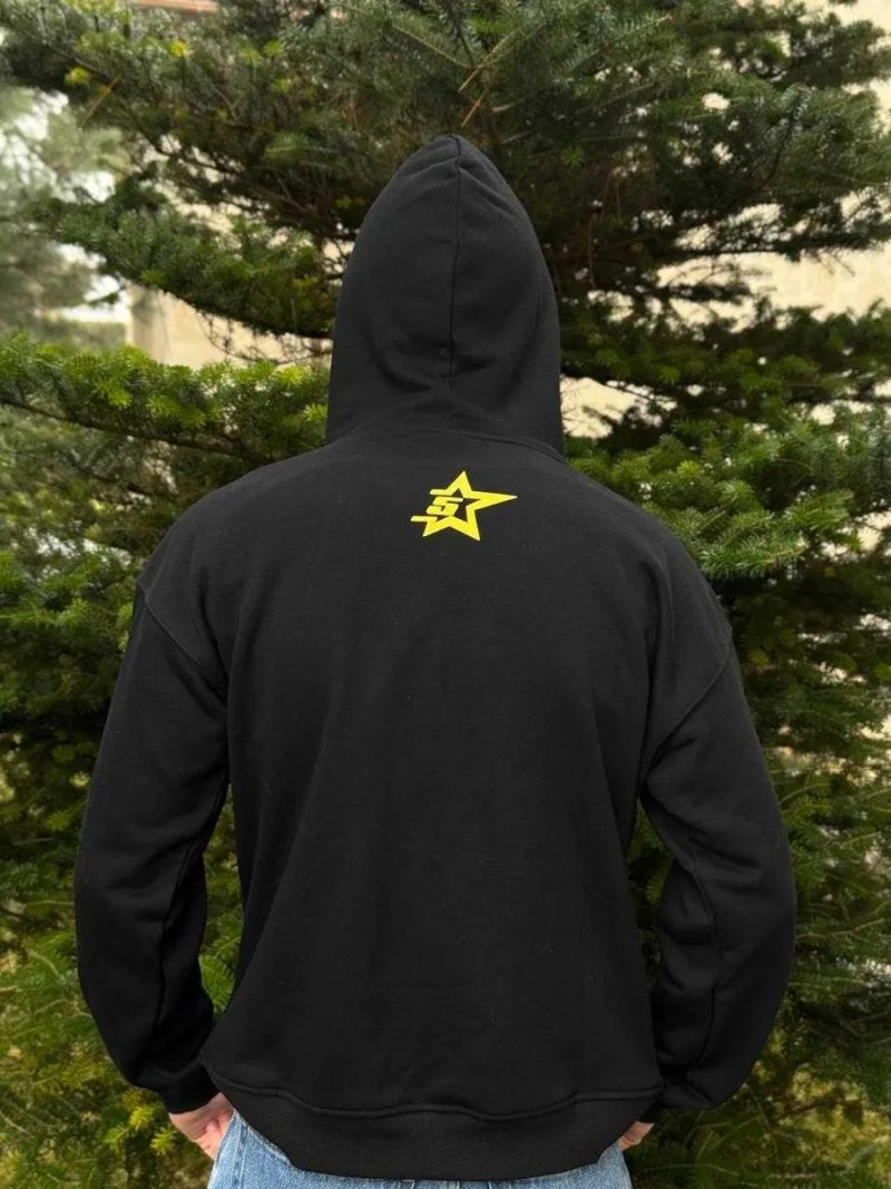 p5der & Young Thug Blue Hoodie | Худі Спайдер & Янг Таг Кофта балахон Панк Пінк Худак бомбер — фото 5