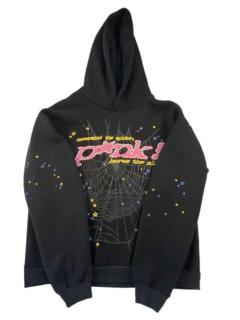 p5der & Young Thug Blue Hoodie | Худі Спайдер & Янг Таг Кофта балахон Панк Пінк Худак бомбер — фото 7