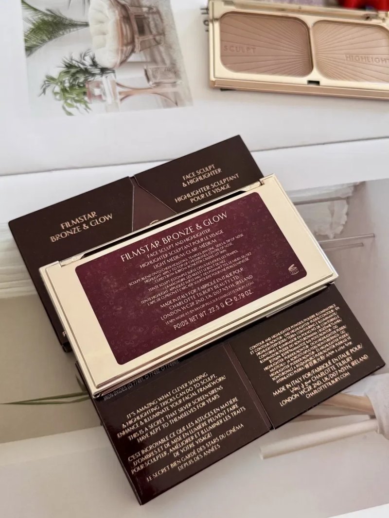 Палетка Charlotte Tilbury Filmstar Bronze & Glow Contour Duo — фото 4