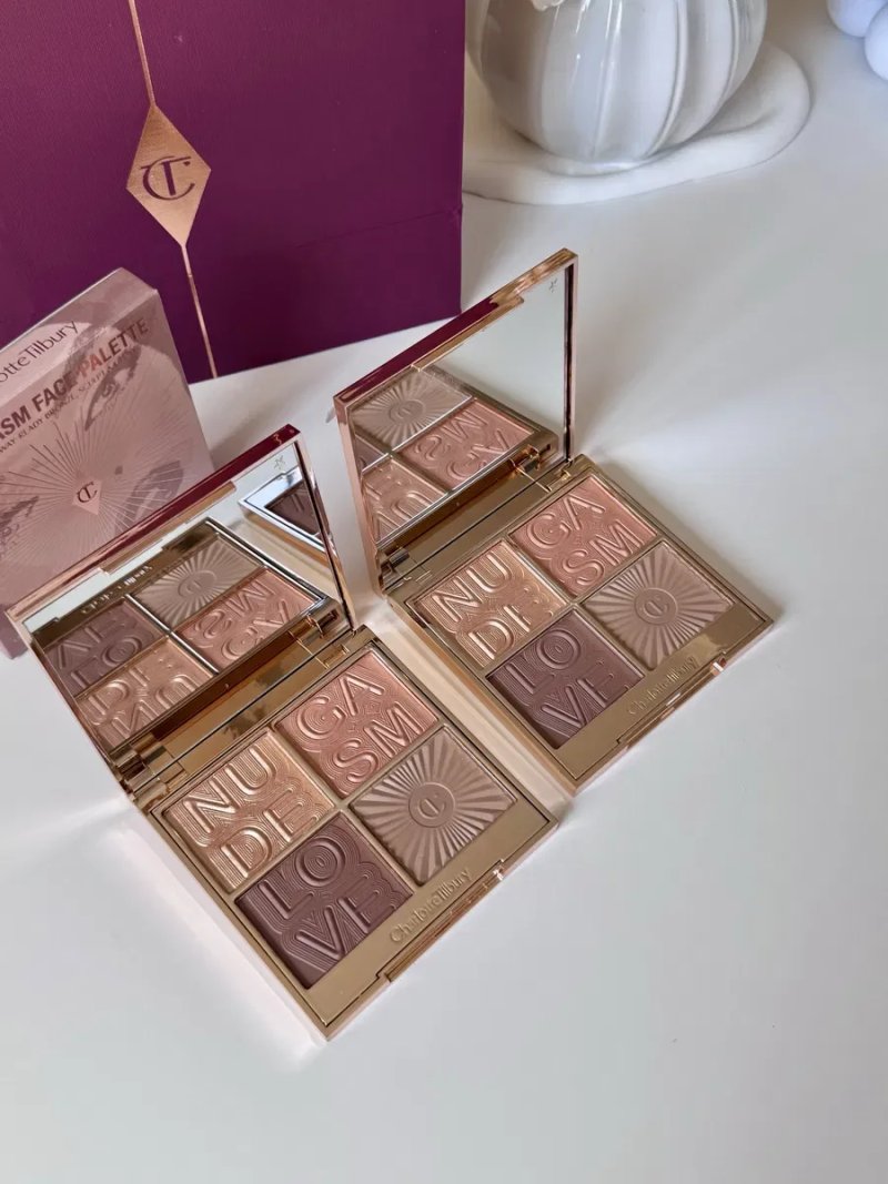 Палетка для обличчя Charlotte Tilbury  Nudegasm Face Palette — фото 3