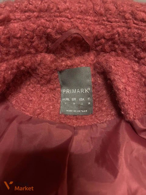 Пальто Primark рожеве розмір S-M