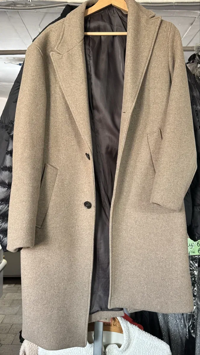 Пальто зара zara шерсть — фото 2