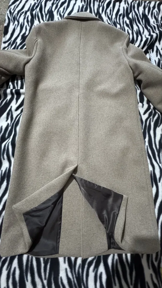 Пальто зара zara шерсть — фото 7