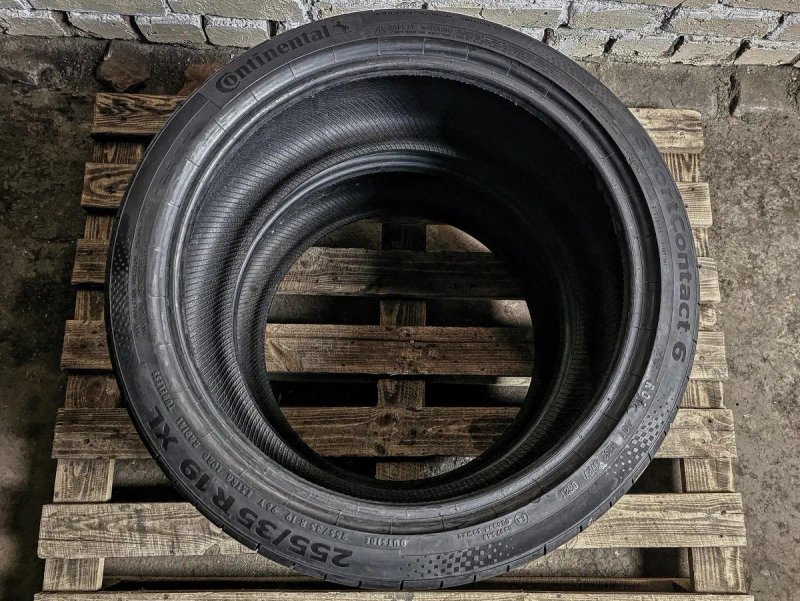 Пара 255/35r19 Continental | 7mm | 2021 | Made in Czech Republic | 2шт | Преміум шини | Ідеальний технічний стан, без пошкоджень, без дефектів — фото 2