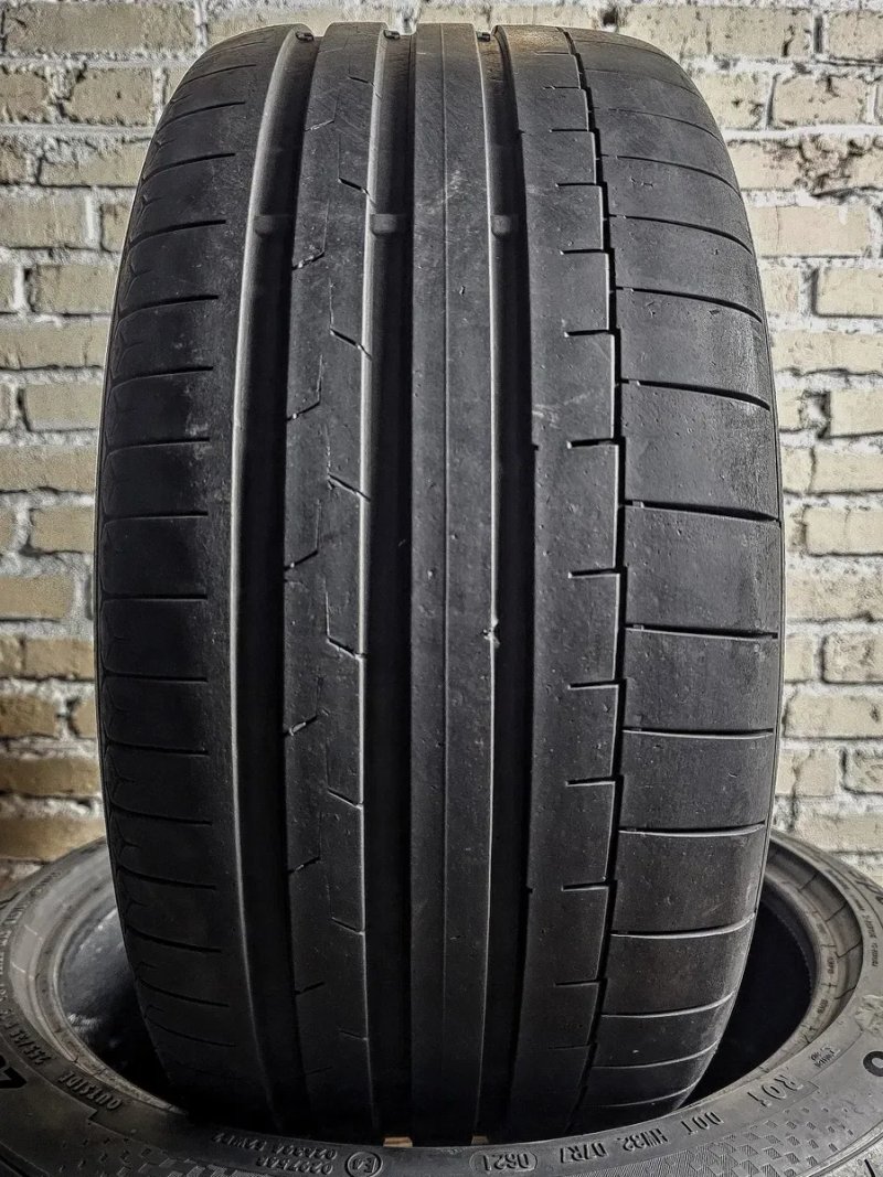 Пара 255/35r19 Continental | 7mm | 2021 | Made in Czech Republic | 2шт | Преміум шини | Ідеальний технічний стан, без пошкоджень, без дефектів — фото 4