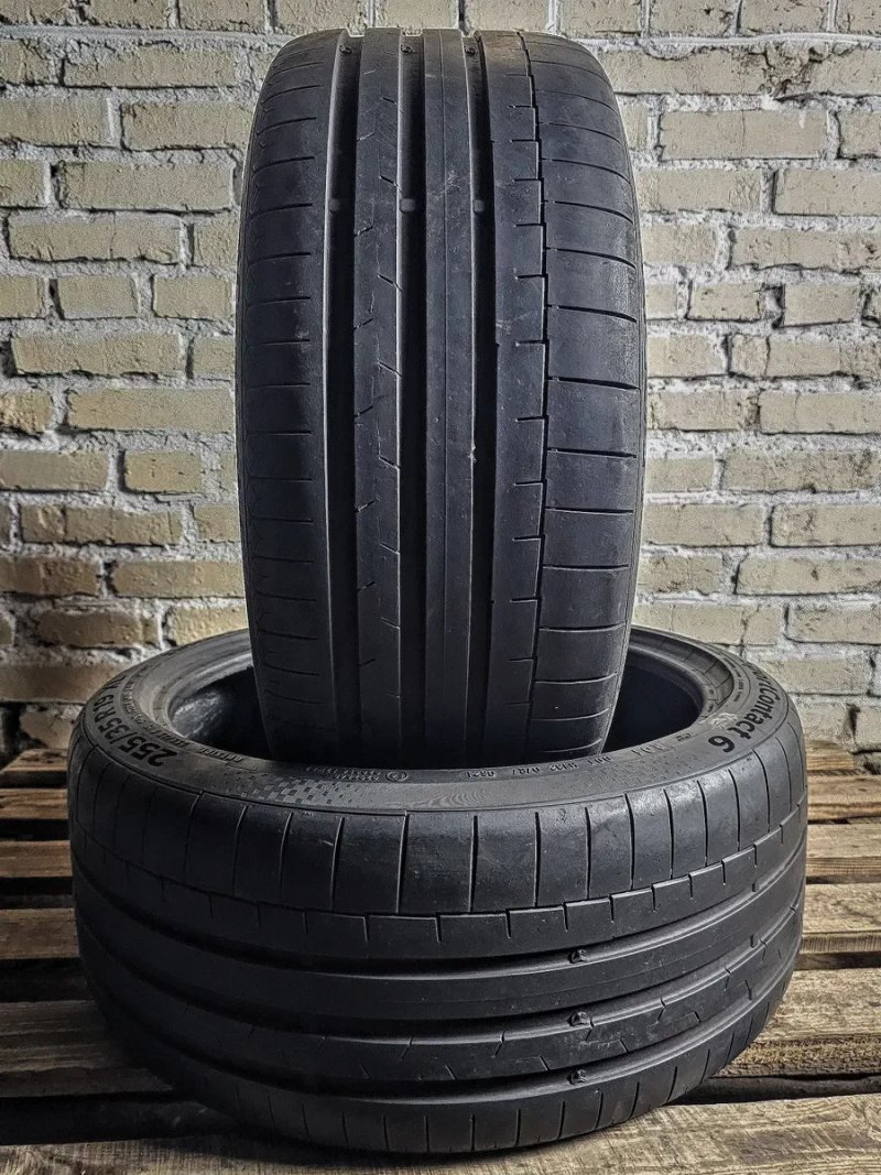 Пара 255/35r19 Continental | 7mm | 2021 | Made in Czech Republic | 2шт | Преміум шини | Ідеальний технічний стан, без пошкоджень, без дефектів — фото 5