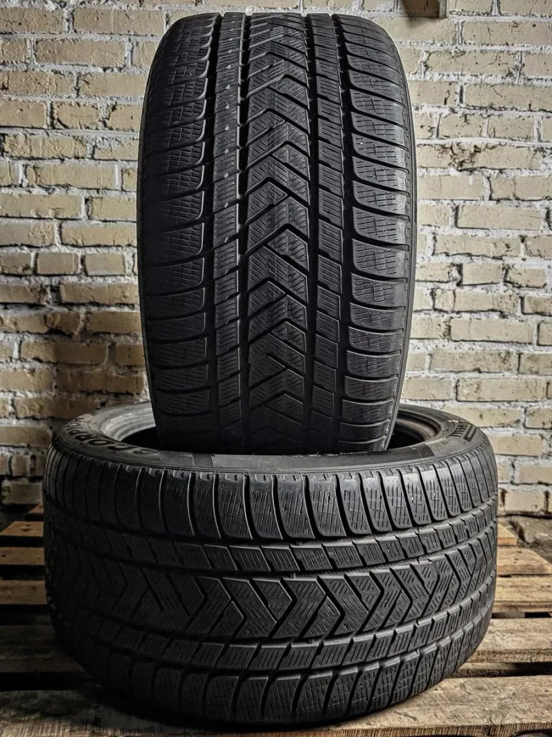 Пара 315/40r21 Pirelli | 7mm | 2023 | Преміум зимові шини | 2шт | Ідеальний стан стан, без пошкоджень, без ремонтів, без дефектів | Тільки з Німеччини — фото 6