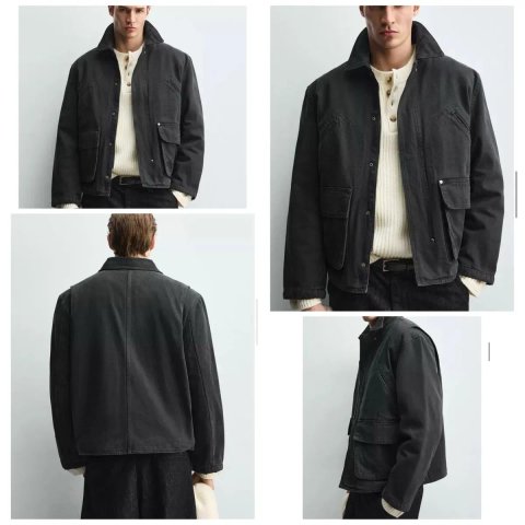 Парка, куртка Zara чоловіча М 1800грн