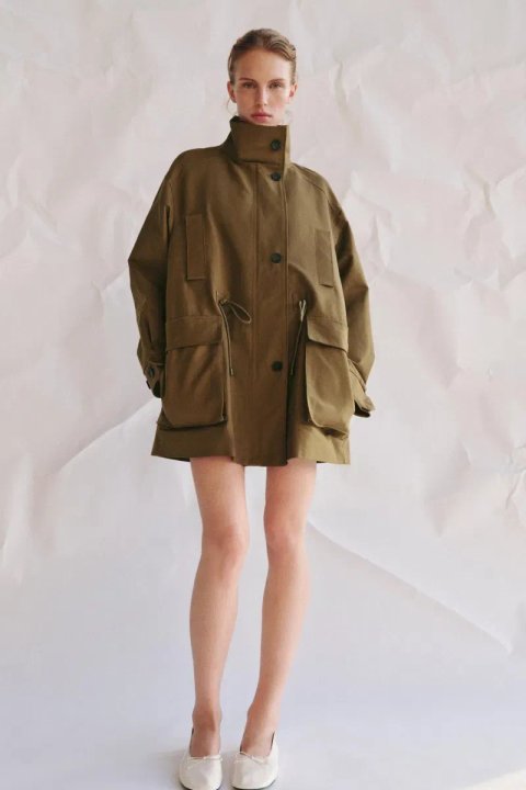 Парка жіноча оверсайз Зара Zara S