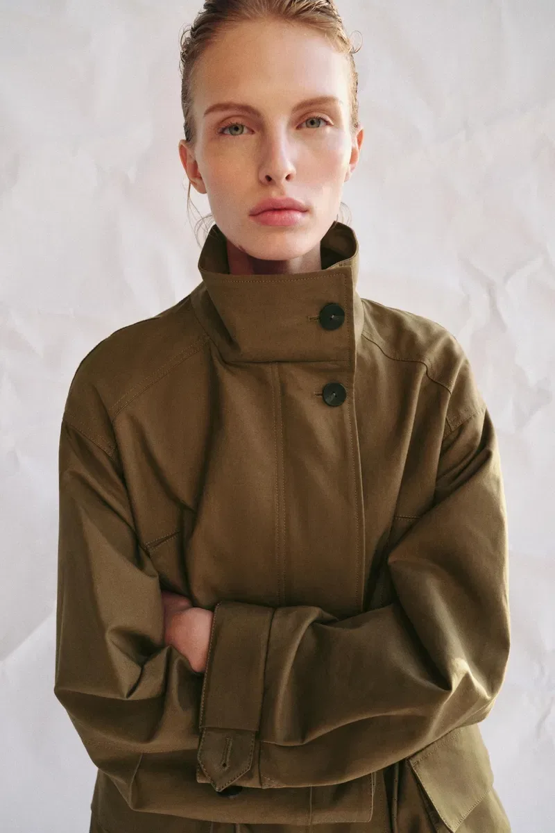 Парка жіноча оверсайз Зара Zara S — фото 3