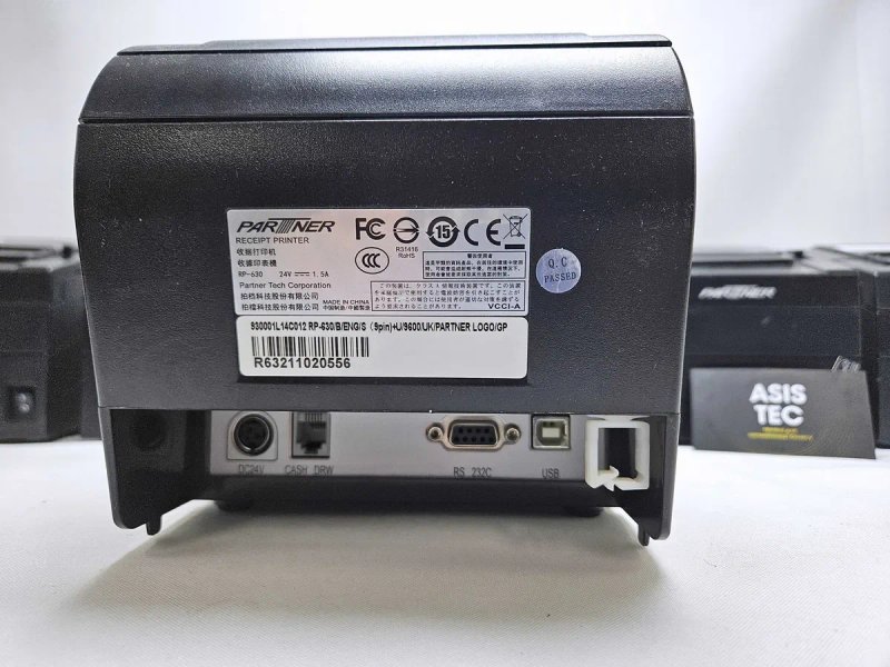 PARTNER RP-630 принтер чеків 80мм з автообрізкою USB 250мм/с — фото 8