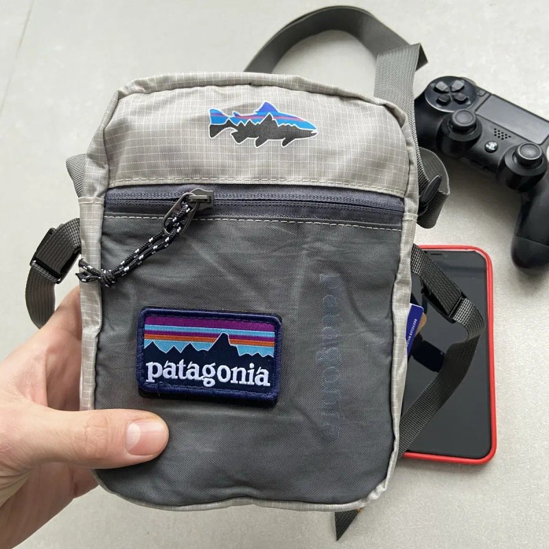 Patagonia сумка через плече з шевроном чоловіча та жіноча барсетка — фото 2