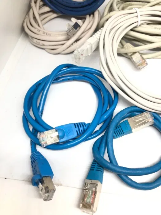 Патч корд лан кабель інтрнет FTP UTP RJ 45 нові бу 1м - 100м CAT 5 6 — фото 3