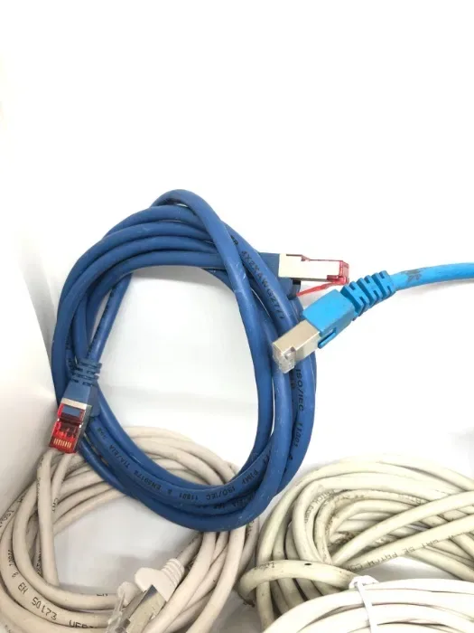 Патч корд лан кабель інтрнет FTP UTP RJ 45 нові бу 1м - 100м CAT 5 6 — фото 4
