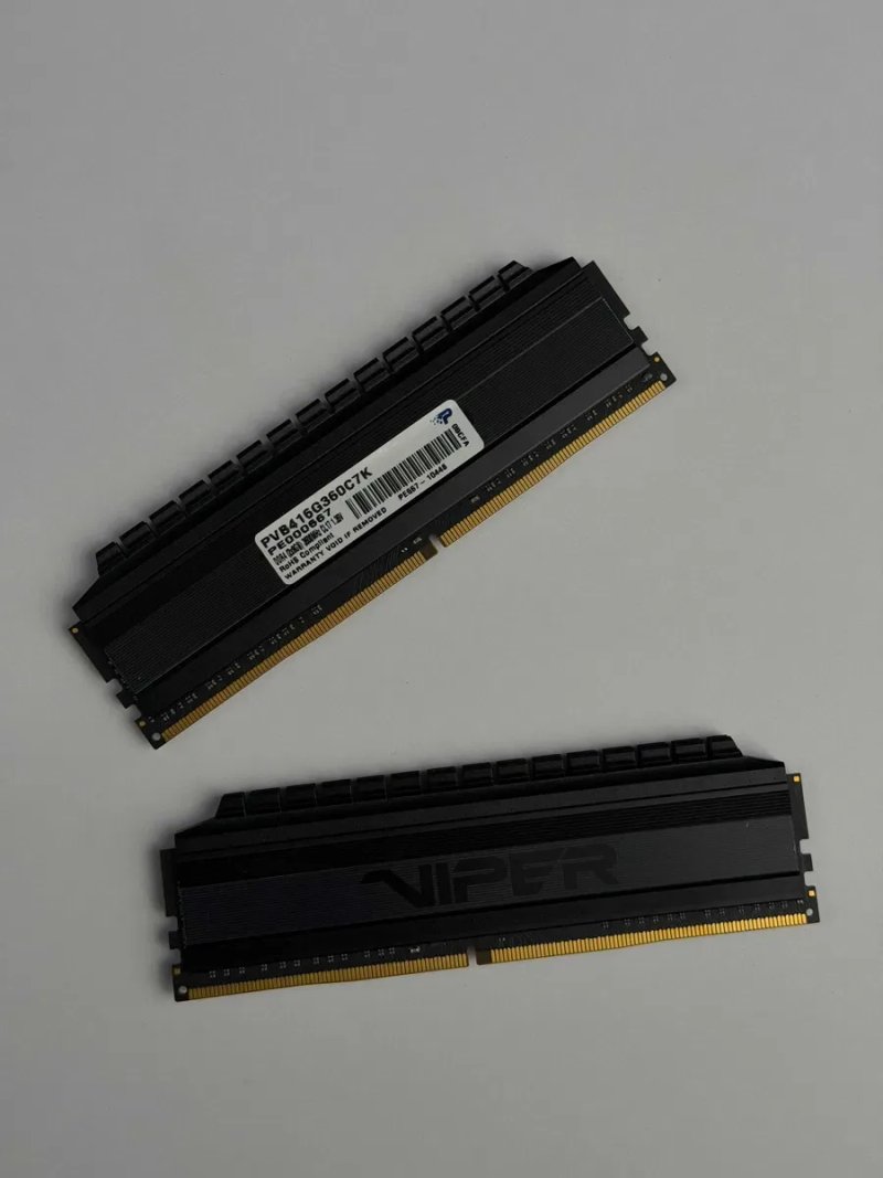 Patriot Viper 4 Blackout DDR4 16GB (2x8GB) 3600 MHz | МАГАЗИН | Гарантія 90 днів — фото 3