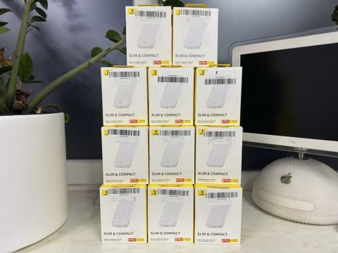 Павер Baseus Power Bank Magnetic Wireless 6000mAh 20W White PPCX020002