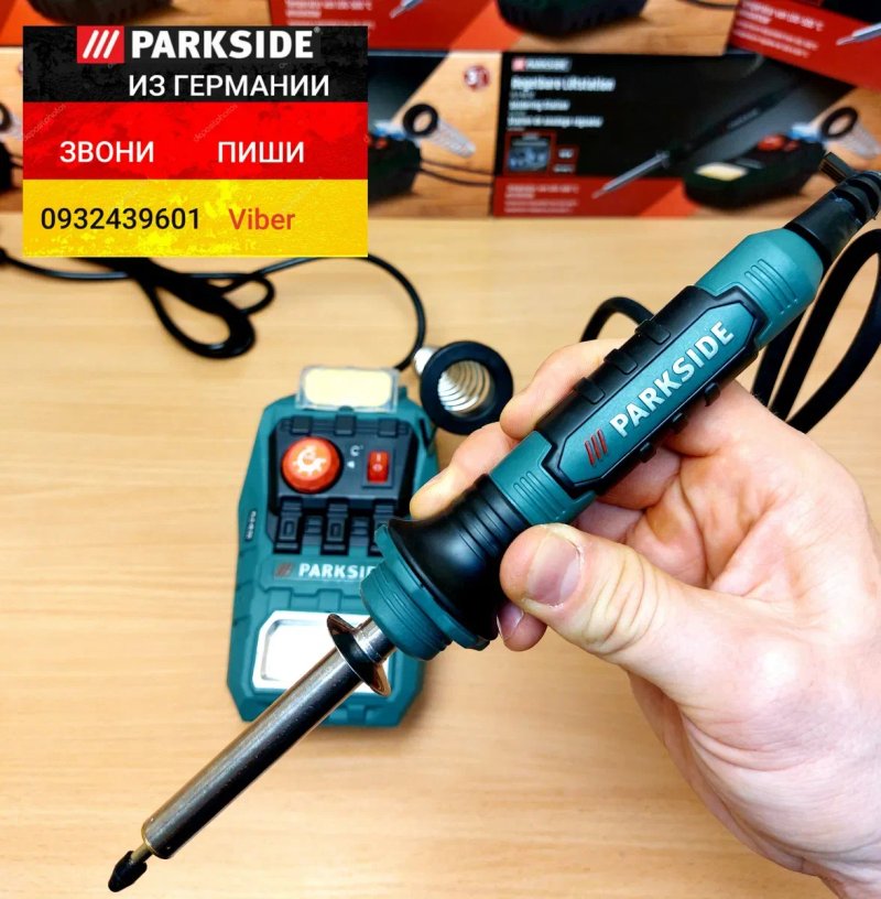 Паяльная станция паяльник из ГЕРМАНИИ. Parkside PLS 48 D2 паяльна станція паяльник Парксайд — фото 5