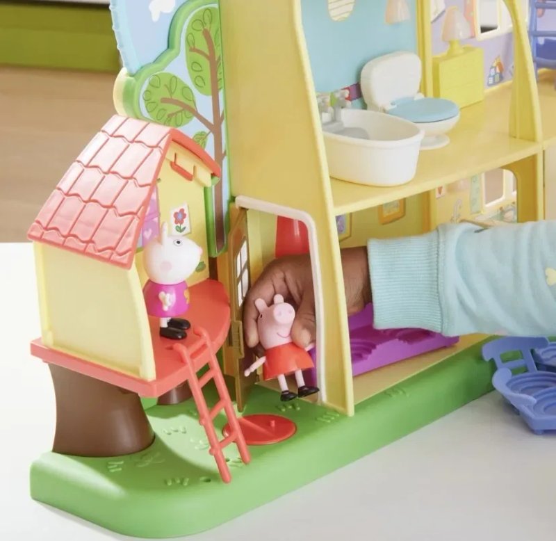 Peppa Pig будиночок будинок  «Готуємось до сну» Пеппа звук світло bedtime — фото 6