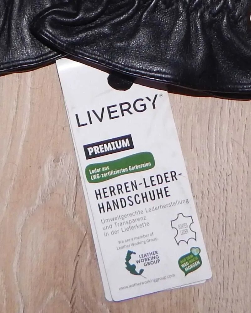 Перчатки Livergy демісезон ШКІРА Німеччина чоловічі НОВІ — фото 6