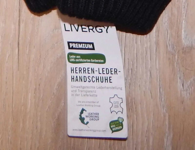 Перчатки Livergy демісезон ШКІРА Німеччина чоловічі НОВІ — фото 7