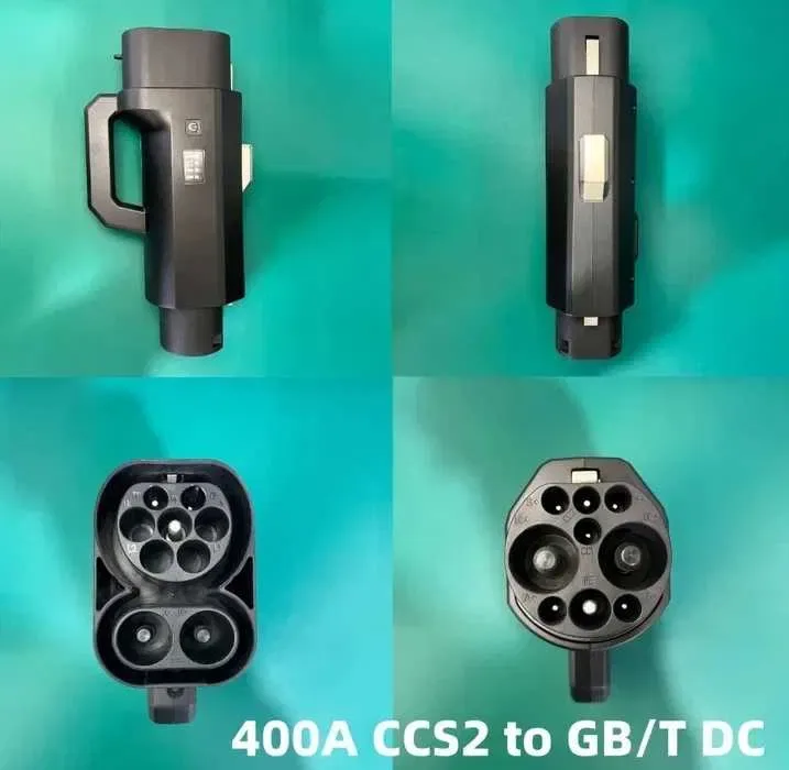 Перехідник CCS2 - GBT 400A 400 кВт TARY | дисплей| Android iOS додаток| адаптер для китайських електромобілів Zeekr, ID4, BYD, Honda, Denza, Xiaomi — фото 7