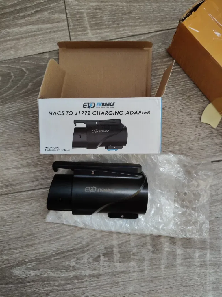 Перехідник Tesla - Type 1 J1772 80A 20kW Adapter з блокуванням EV адаптер для зарядки Tesla USA надійний корпус — фото 7