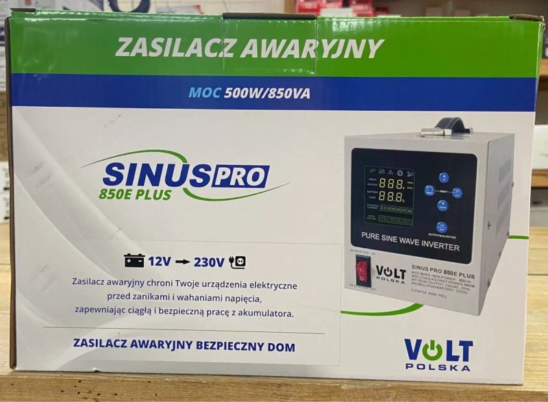 Перетворювач напруги. ДБЖ. Інвертор. Безперебійник. Volt Polska — фото 2