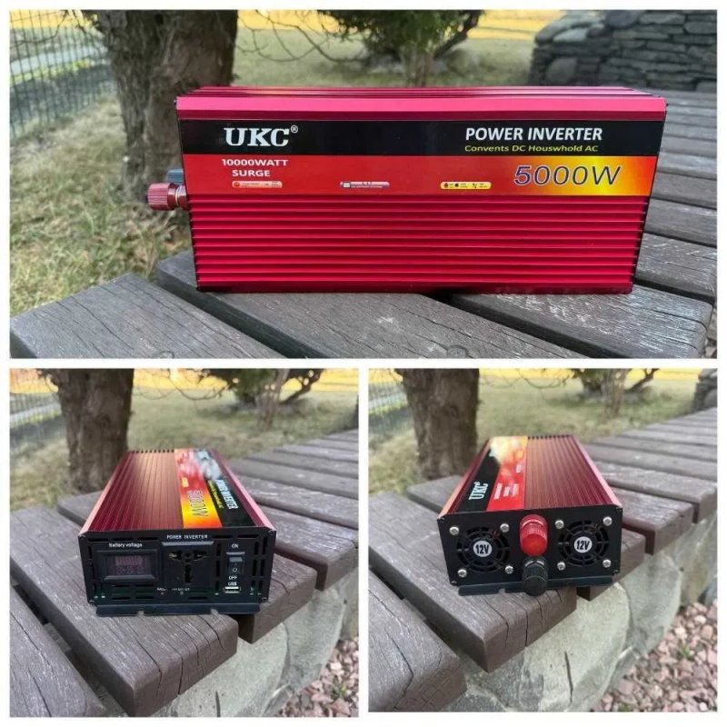 Перетворювач напруги. Перетворювач 12 220 чиста синусоїда 200w - 9000w.‼️ Перетворювач струму. Інвертор Генератор. Безперебійник. Інвертор гібридний — фото 5